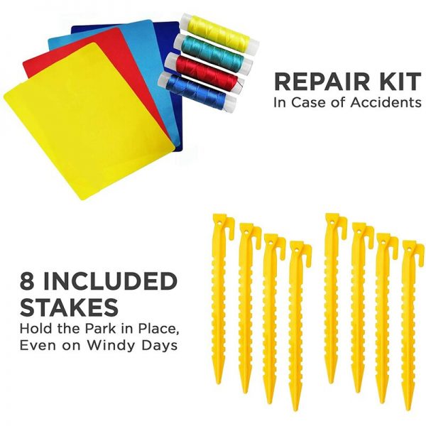 13′ X 13′ Inflatable Water Slide With Air Blower