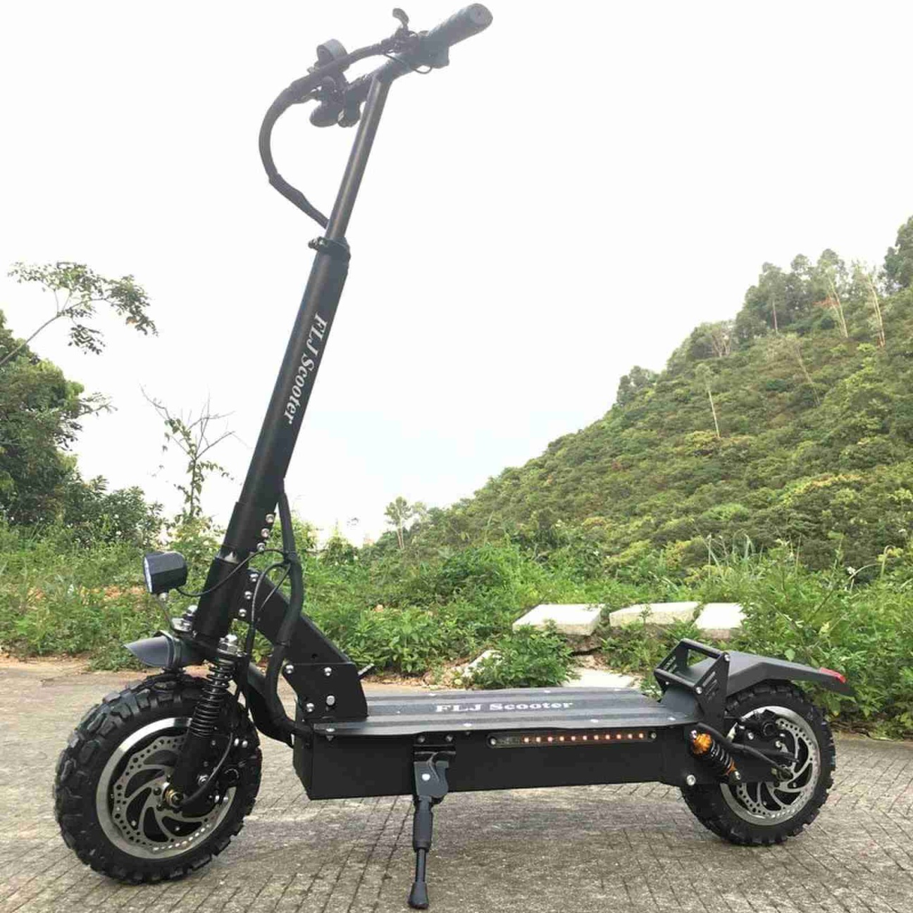 FLJ Newest 11 Inch Off-Road Wheels 60V/3200W Electric Scooter