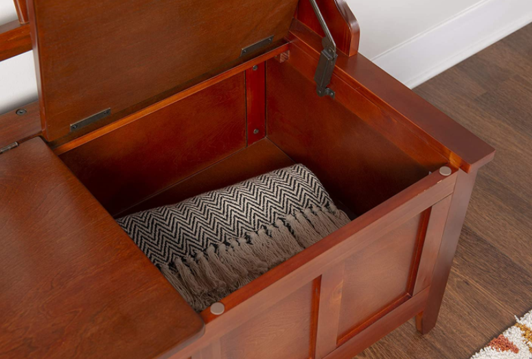 Linon Hall Tree with Storage Bench, 36