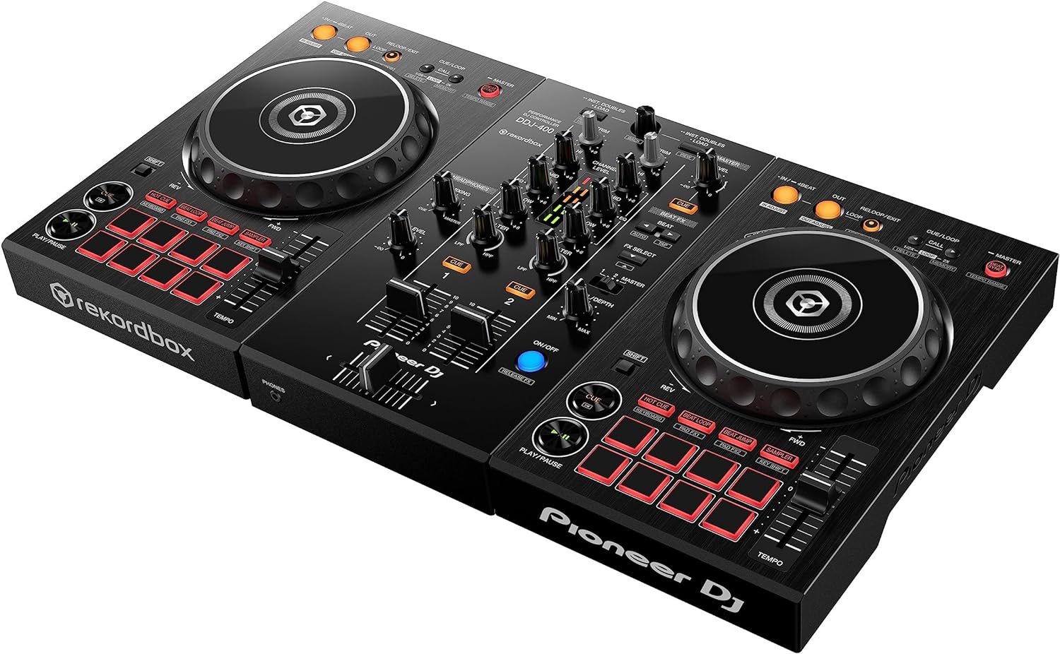 Pioneer DJ DDJ-400 2-Deck Rekordbox DJ Controller