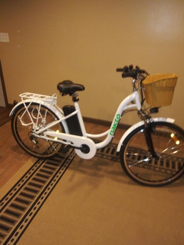 Electric Bike for Adult 350W Ebike 18-22MPH 45-60 Miles 26 City Commuter Ebike
