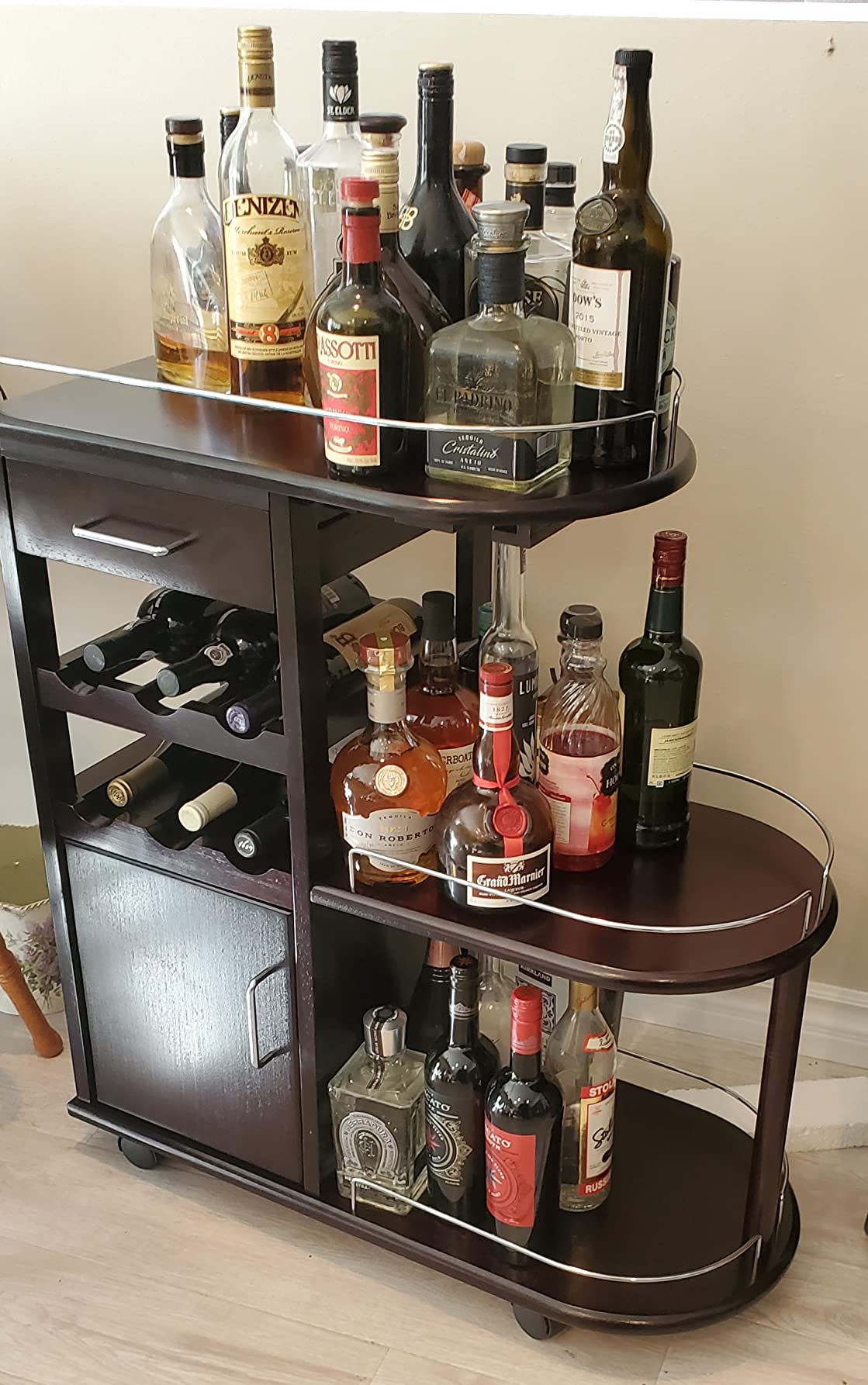 【Furniture】Winsome Trading, Inc. Jimmy Cart, Espreso