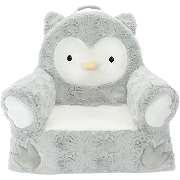 Soft Landing Fox Sweet Seats | Premium Character Chair with Carrying Handle & Side Pockets – Orange