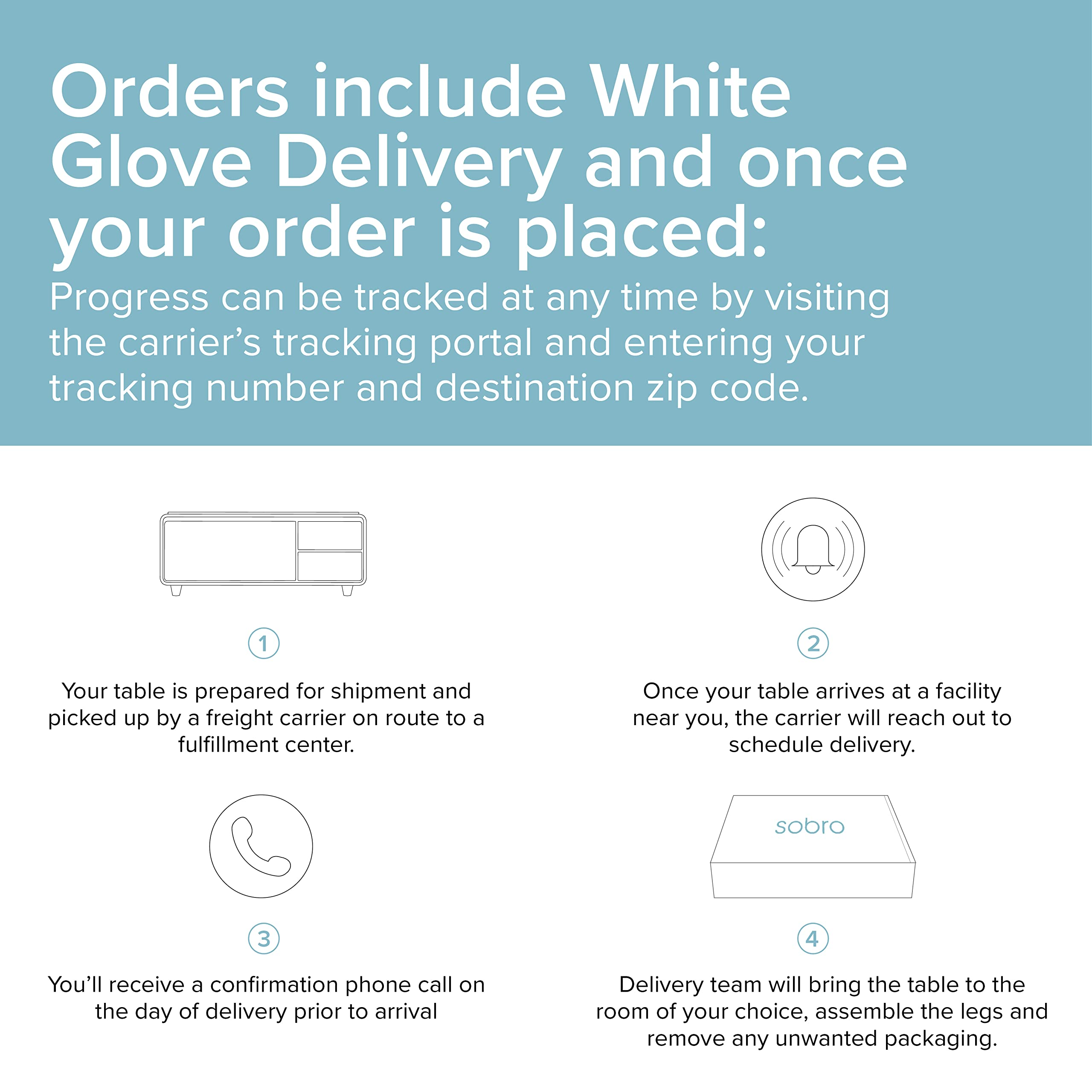 【Furniture】Coffee Table with Built in Fridge, Speakers, Outlets, LED Light, and More - Black