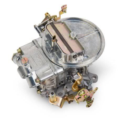 Holley Street Carburetor 500 CFM, Manual Choke, 2 Barrel, 2300 Bore, Single Inlet, Shiny 0-4412S