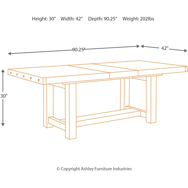 Signature Design by Ashley Dining Table, Sommerford, Summerford & Design - Sommerford Dining Side Chair - Set of 2 - Casual - Brown Upholstery - Black Wood Frame Sommerford Table + Dining Side Chair, Black Wood Frame