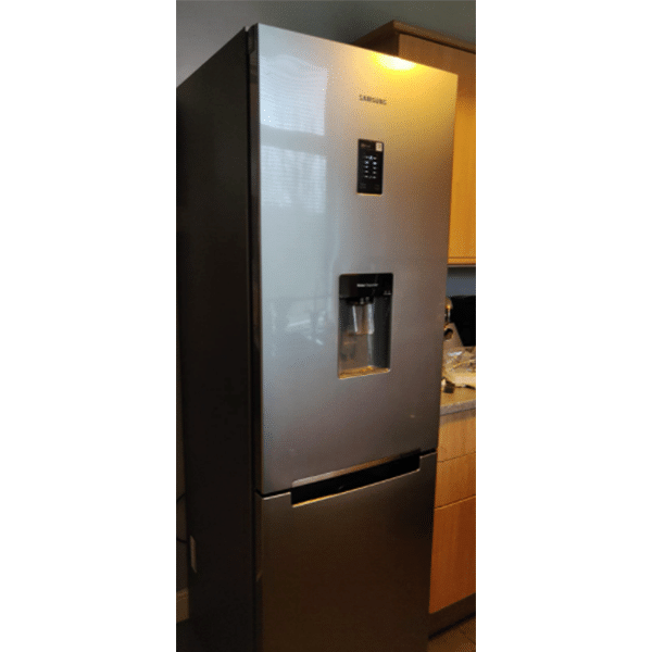 Refrigerator Freezer (Freestanding, Graphite, Metal, Upright, LED, Glass, 308L) - A+