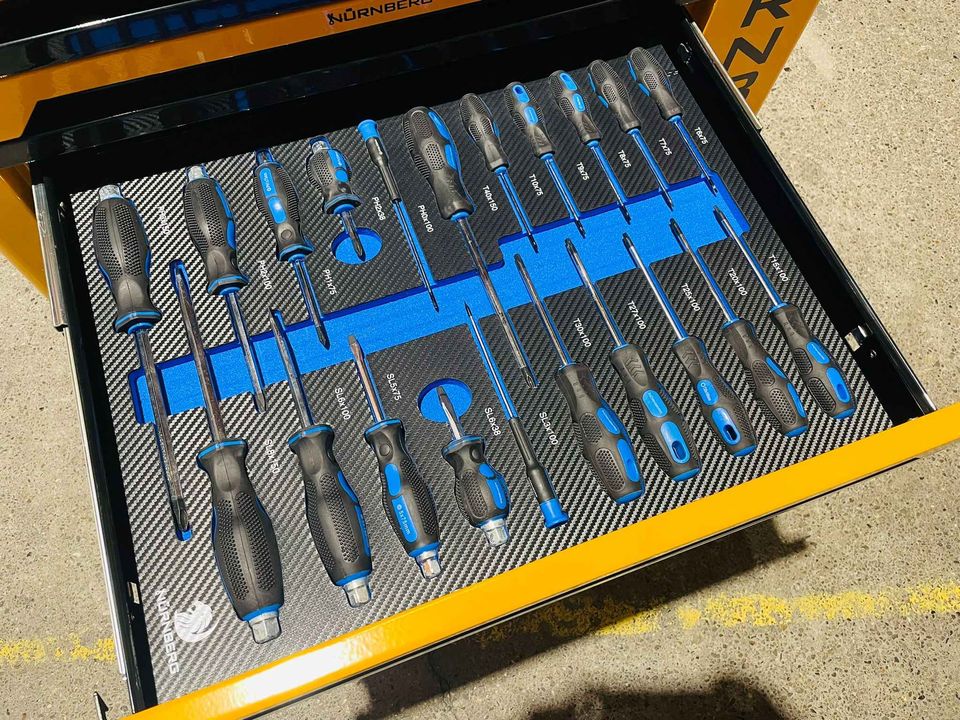 Tool Chest Trolley With 6 Drawers Tools Plus Storage