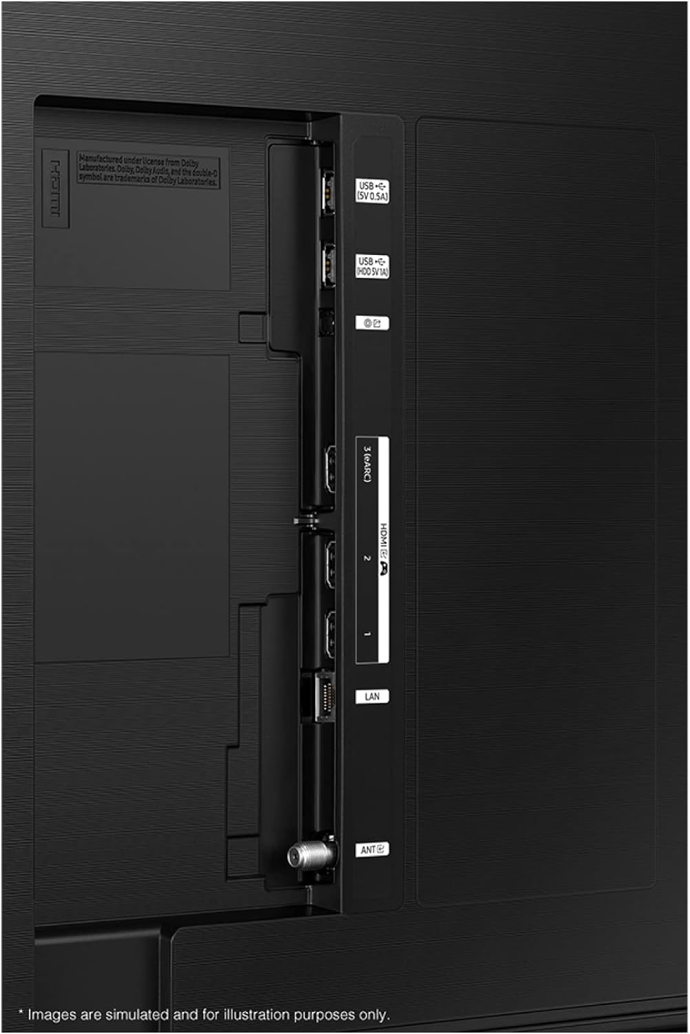 SAMSUNG 65-Inch Class Crystal UHD 4K CU8000 Series PurColor