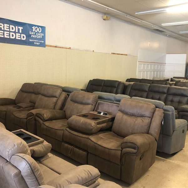 Leather sofa for sale at a low price