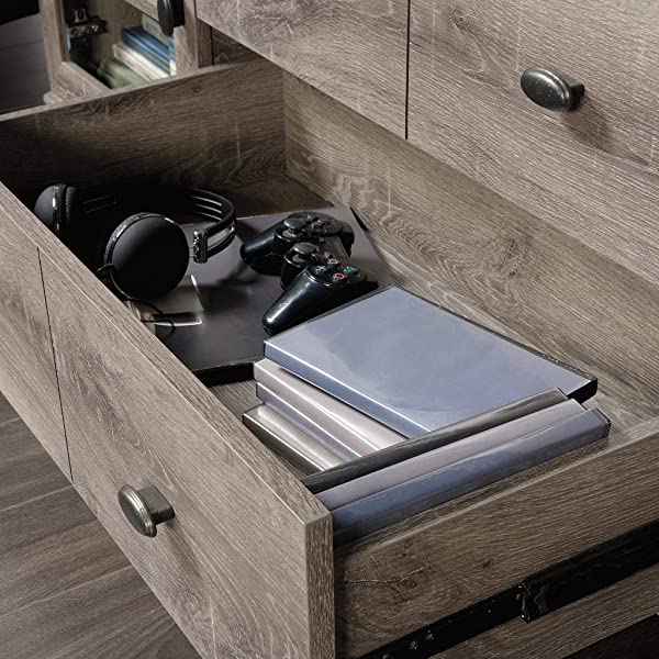 Sauder Canal Street Entertainment Credenza, For TV's up to 60