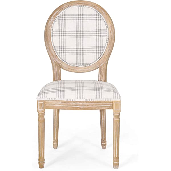 Christopher Knight Home Phinnaeus Beige Fabric Dining Chair (Set of 2), 2-Pcs Set Beige 2-Pcs Set