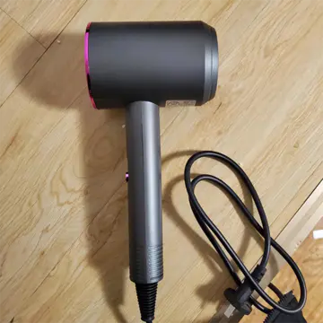 Dyson Ion Hair dryer, 1800W professional hair dryer (with powerful AC motor), anion technology, 3 hot 2 cold, 2 nozzles and 1 diffuser, ideal for family salons traveling pregnant women