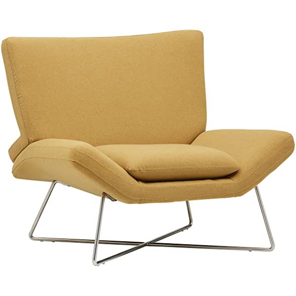 Amazon Brand – Rivet Farr Lotus Accent Chair, 39.8