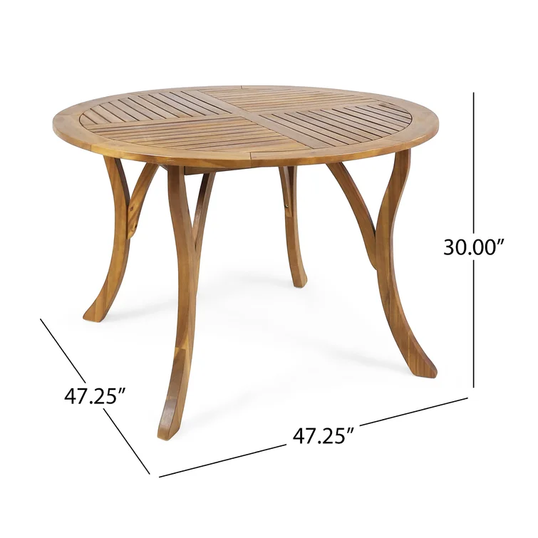 Cotswald 4 - Person Round Outdoor Dining Set