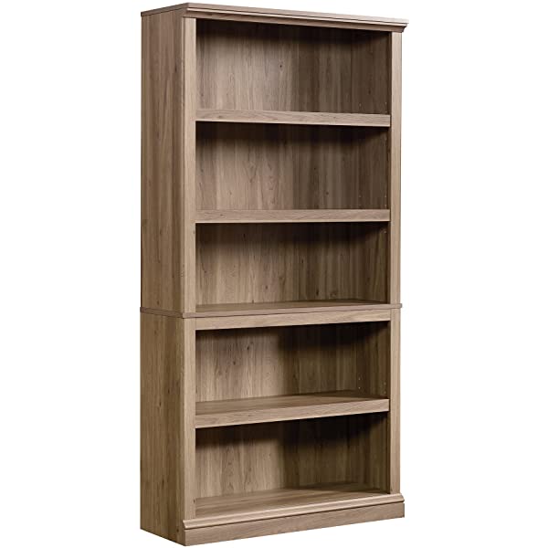 Sauder Select Collection 5-Shelf Bookcase, Washington Cherry finish Washington Cherry Finish Bookcase