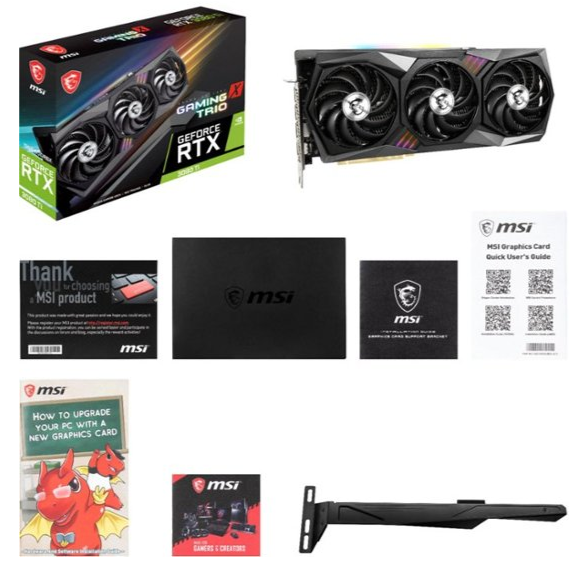 MSI Gaming GeForce RTX 3080 Ti 12GB GDRR6X 320-Bit.