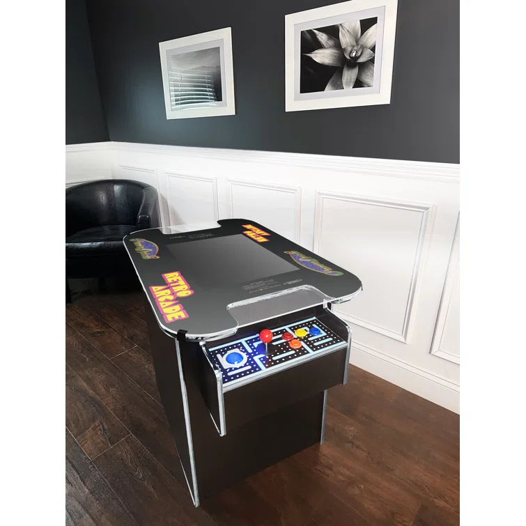 Chrome XL Cocktail Arcade Machine with 24