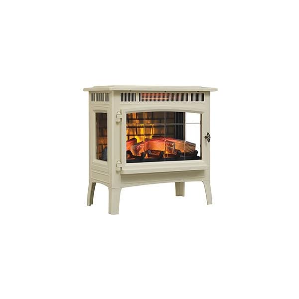 Duraflame 3D Infrared Electric Fireplace Stove with Remote Control - Portable Indoor Space Heater - DFI-5010 (Black)