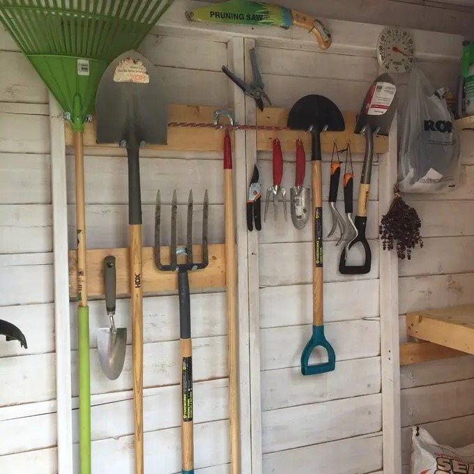 8.5ft wide x 4.5ft deep solid wood lean-to shed