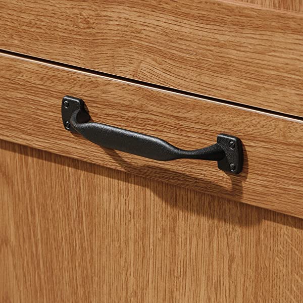 Sauder Large Storage Cabinet, Cinnamon Cherry Finish Cinnamon Cherry Cabinet