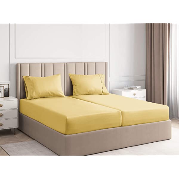 Queen Size Sheet Set - 4 Piece - Hotel Luxury Bed Sheets - Extra Soft - Deep Pockets - Easy Fit - Breathable & Cooling Sheets - Wrinkle Free - Comfy – Dark Grey Bed Sheets - Queens Sheets – 4 PC Queen Grey